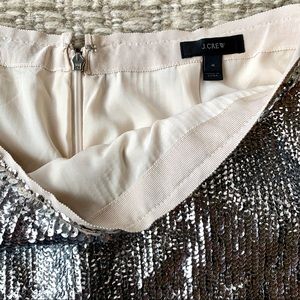 J.Crew Sequin Skirt